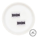 2026 Printed Silicone Focal Bead 20x28mm (Package of 2) - ABC Exclusive