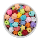 Matte Star 16mm Bead Assortment (Package of 10)