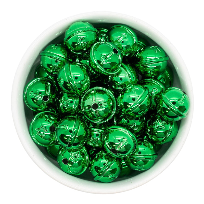 Kelly Green UV Bell Beads 16x18mm (Package of 10)