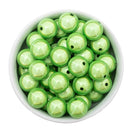 Chartreuse Illusion Beads 16mm (Package of 10)