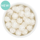 Suspended Snowflake & Pearl Confetti 16mm Bead Mix (Package of 10)