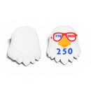 3-D American Eagle w/250 Years Silicone Focal Bead 29x26x18mm (Package of 2)