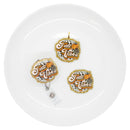 Leopard Fall Vibes Acrylic Accent 41x44mm (Package of 1)