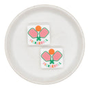 Pickleball Silicone Focal Bead 26x29mm (Package of 2)