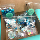 Extra Cozy Winter Themed October Bead Supply Box of the Month