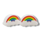 3-D Rainbow Silicone Focal Bead 19x30x13mm (Package of 2)