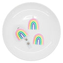 Watercolor Rainbow Acrylic Accent 42x41mm (Package of 1)