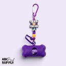 Special Edition Purple Beadable Dog Clean Up Bags w/Carabiner (Package of 1)