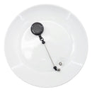 Black Solid Beadable Badge Reel (Package of 1)