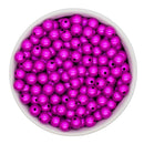 Fuchsia Illusion Beads 8mm (Package of Approx. 50 Beads)