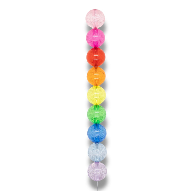Lavender Bubble Beads 20mm (Package of 10)