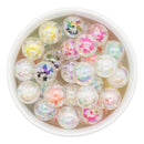 Iridescent Translucent Etched Butterflies Variety Pack Beads 16mm (Package of 10)