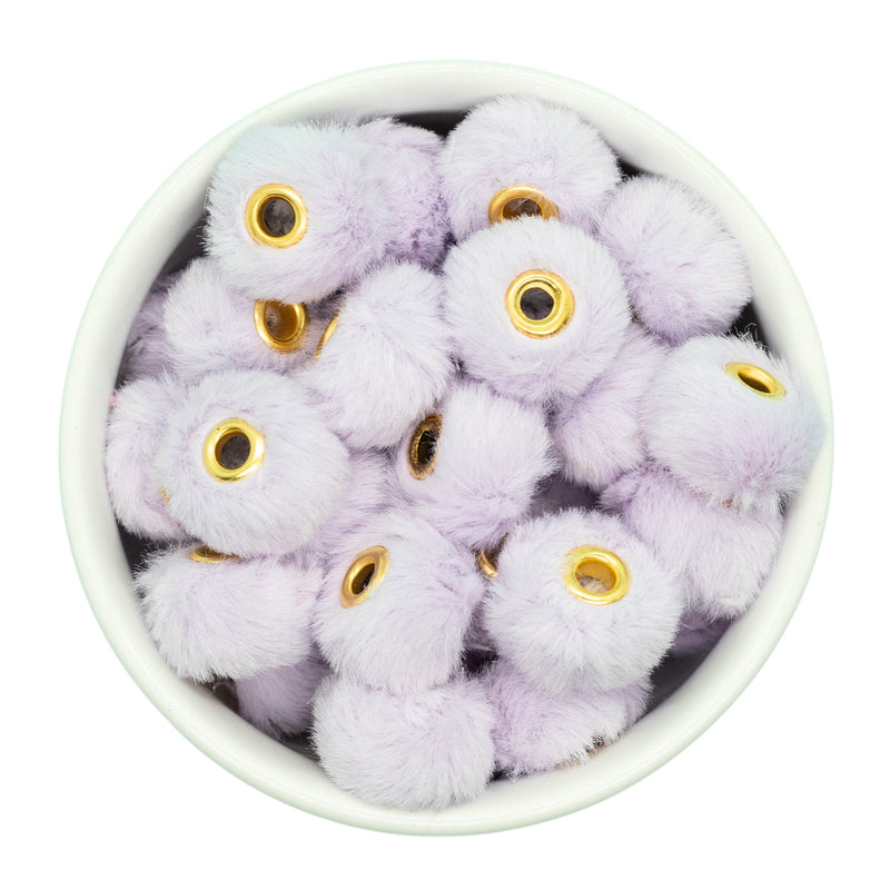 Large Hole Fuzzy Rondelle 19x12mm (Package of 10)