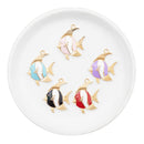 Angel Fish Enamel Charm 30x22mm (Package of 5)