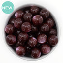 Merlot Cat's Eye Beads 16mm (Package of 10)