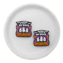 Hangin' with My Boos Silicone Focal Bead 30mm (Package of 2)