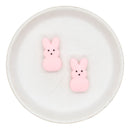 Light Pink Peeps Focal Bead 30x17mm (Package of 2)