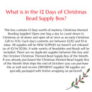 12 Days of Christmas Countdown Boxes (Choose Kits or Supplies) - Save $5 through Oct. 21st with code CHRISTMASBOX at Checkout