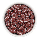 Mini Football Beads 10x18mm (Package of 20)