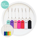 Beadable Chapstick Holder Bag Clip (Package of 1)
