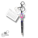 12 New Chapters 365 New Chances Silicone Focal Bead 24x29mm (Package of 2)