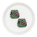 You Got This. Silicone Focal Bead 30x27mm (Package of 2)