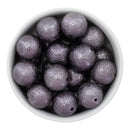 Hematite Hammered Metal Effect UV Beads 20mm (Package of 10)