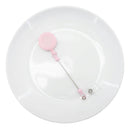 Light Pink Solid Beadable Badge Reel (Package of 1)