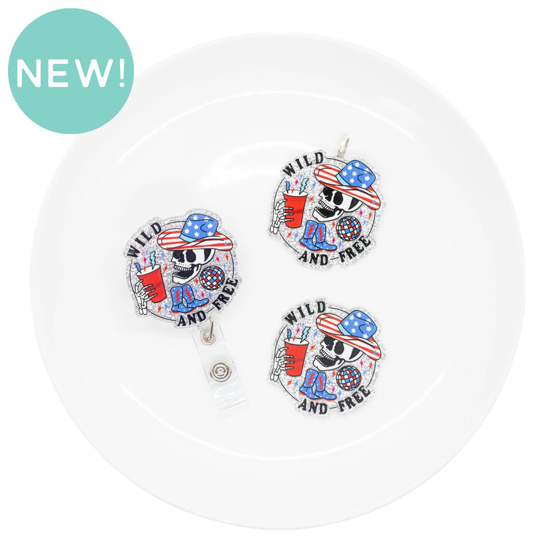 Wild & Free Acrylic Accent 47x49mm (Package of 1)