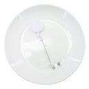 White Solid Beadable Badge Reel (Package of 1)