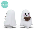 3-D Reading Ghost Silicone Focal Bead 27x20x18mm (Package of 2)