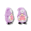 3-D Gnome w/Butterfly Silicone Focal Bead 32x19x16mm (Package of 2)