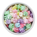 3-D Faux Pearl Shell Bead Assortment 14x14x7mm (Package of 40)