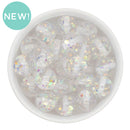 Translucent Clear Holographic Sequin Beads 16mm (Package of 10)