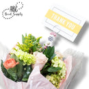 Beadable Flower Bouquet Pick w/Card Holder