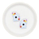 Birdhouse Silicone Focal Bead 28x22mm (Package of 2)