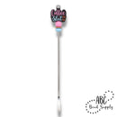 Coffee Slut Silicone Focal Bead 21x26mm (Package of 2)