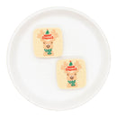 Merry Christmas Reindeer Silicone Focal Bead 30mm (Package of 2)