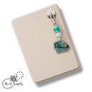 Shimmery Green Heart Inlay Beads 16mm (Package of 10)