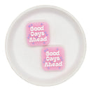 Good Days Ahead Glitter Silicone Focal Bead 30mm (Package of 2)