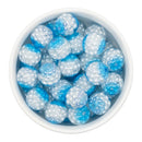 Olympic Blue Suspended Pearl Cluster Beads 16mm (Package of 10)