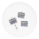 My brain thinks more things before breakfast than most people think all day Acrylic Accent 35x44mm (Package of 1)