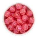 Watermelon Pink Translucent Holographic Spangle Beads 16mm (Package of 10)