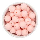 Sherbet Flocked/Fuzzy Beads 16mm (Package of 10)