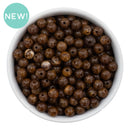 Brown Marble 8mm (Package of Approx. 50 Beads)