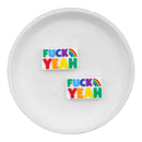 Fuck Yeah Rainbow Focal Bead 18x30mm (Package of 2)