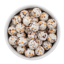 Country Lane Posy Silicone Beads 15mm (Package of 10)