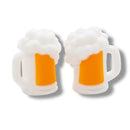 3-D Beer Mug Silicone Focal Bead 28x23x15mm (Package of 2)