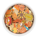 Random 10 Piece Fall & Thanksgiving Charm Grab Bag - Assortment of Styles & Sizes
