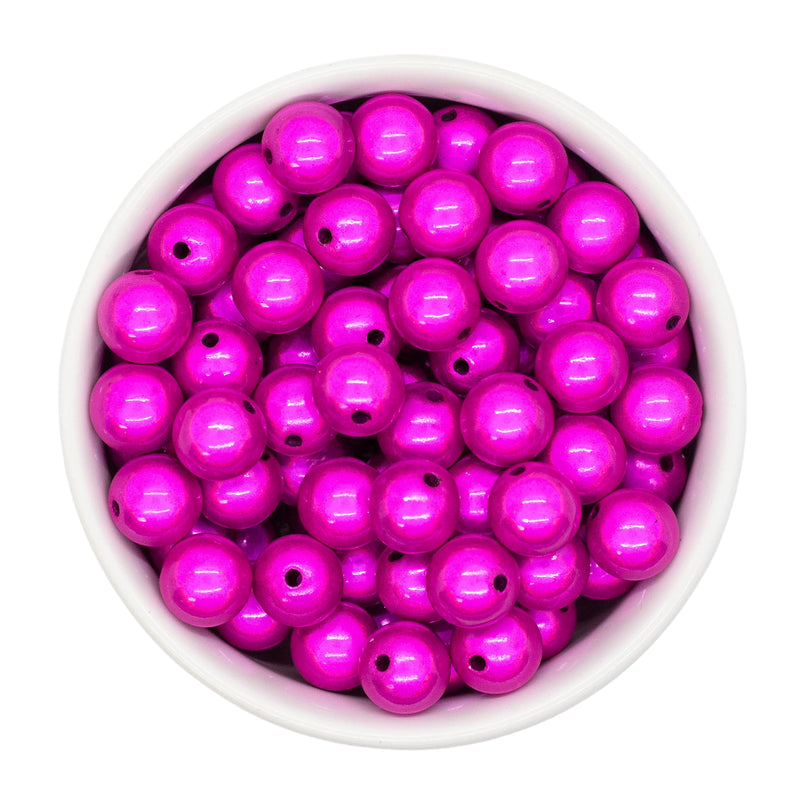 Hot Pink Illusion Bead 12mm (Package of 20)
